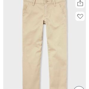 The Children’s Place Girls Uniform Stretch Skinny Chico Pants Size 6 - BRAND NEW